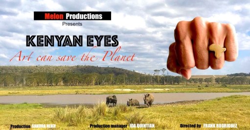 Kenyan Eyes art can save the planet