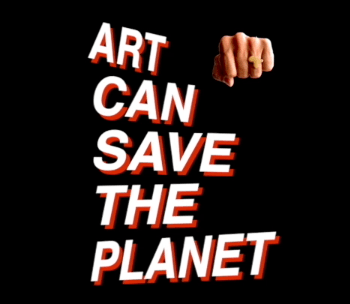 art can save the planet logo